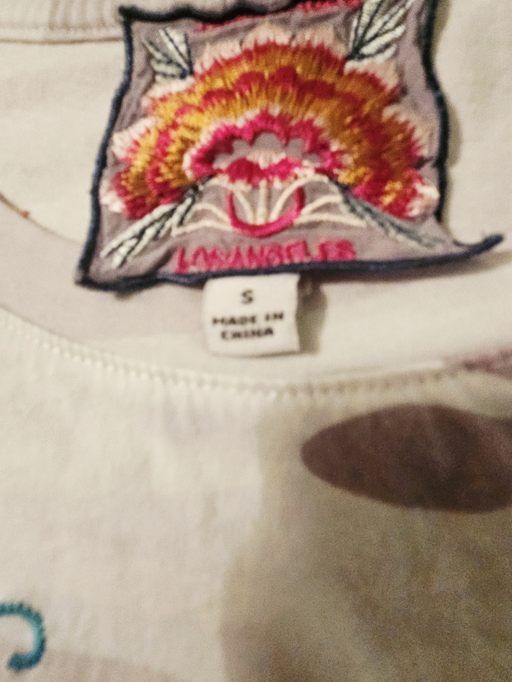 "JOHNNY WAS" Camo Embroidered Top With Matching Pants - Picture 15 of 16